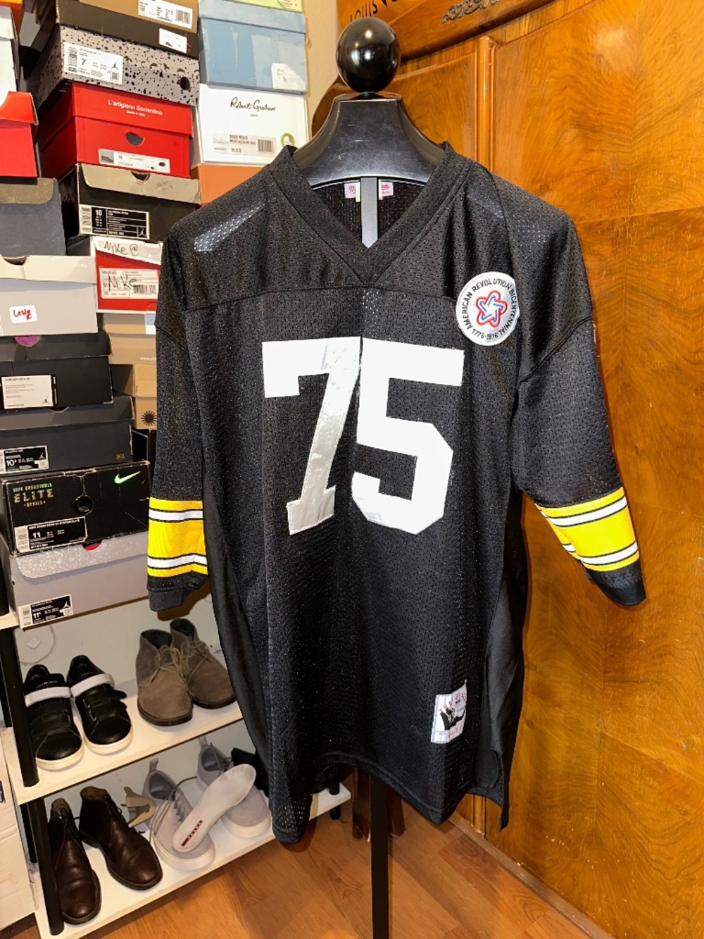 Mitchell & Ness Bi-Centennial HOF Joe Greene Jersey #75